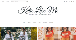 Desktop Screenshot of katielikeme.com